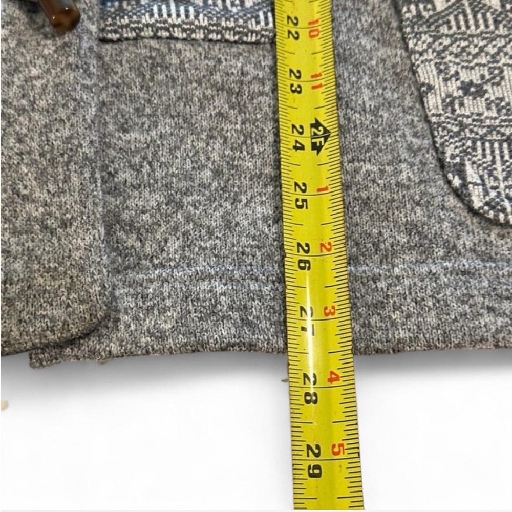 Patagonia Womens jacket Gray‎ Better Sweater Icelandic Coat fleece Toggle M - Picture 7 of 10